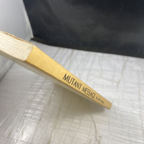 Mutant Message Downunder by Marlo Morgan vintage 1991 Rare Travel Story