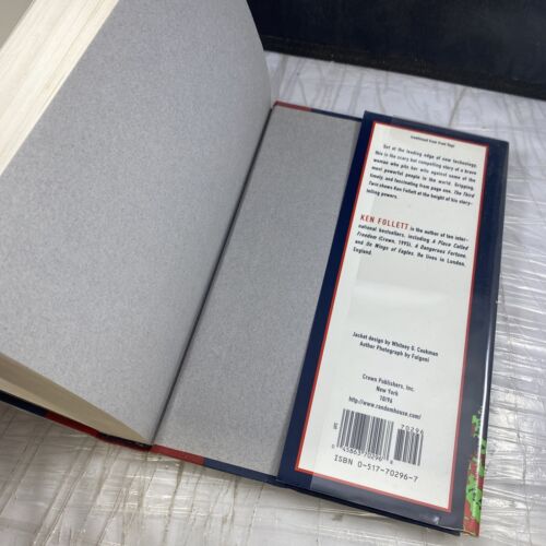 The Third Twin by Ken Follett - 1996 First Edition First Print HC with DJ