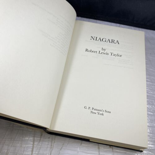 1980 Niagara Robert Lewis Taylor Vintage 1800s Historical Fiction Novel Good