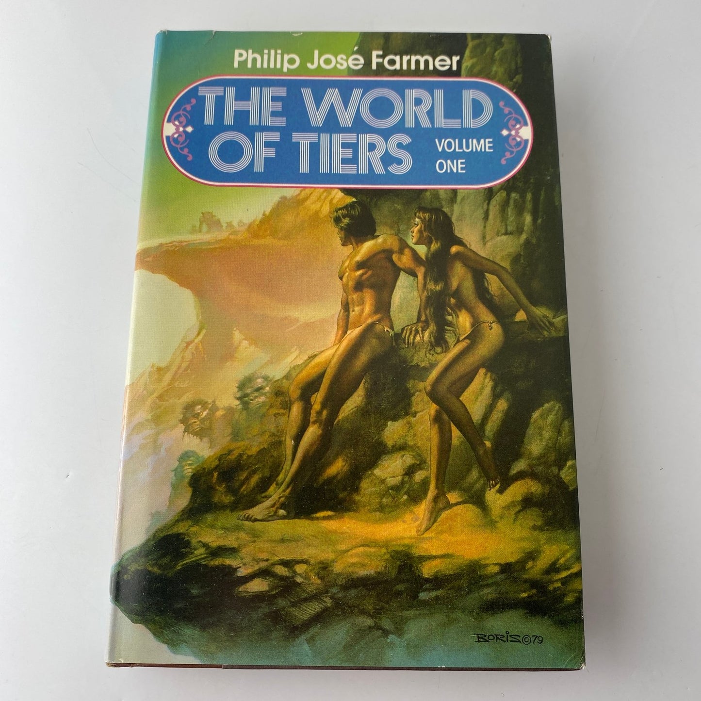 The World of Tiers Philip José Farmer 1st Edition 1979 Sci-Fi Nelson
