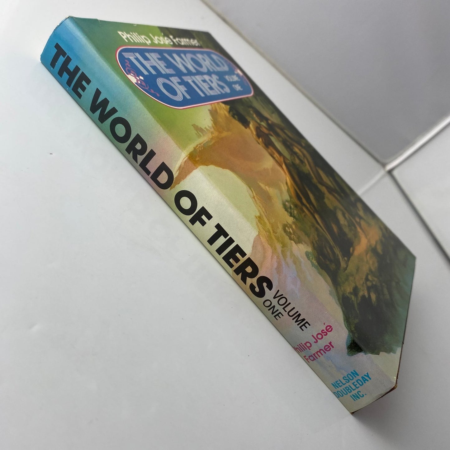 The World of Tiers Philip José Farmer 1st Edition 1979 Sci-Fi Nelson