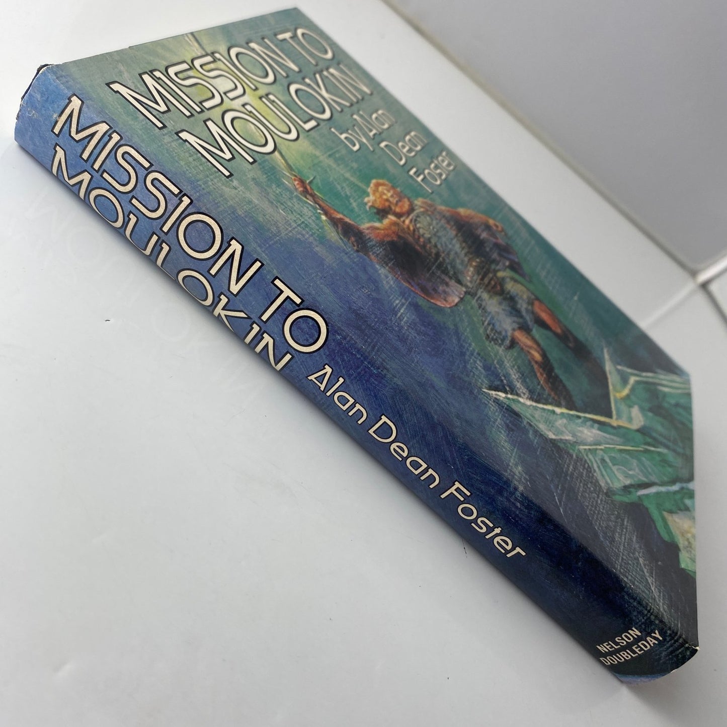 Mission to Moulokin Alan Dean Foster 1979 Book Club Edition Sci-Fi Doubleday