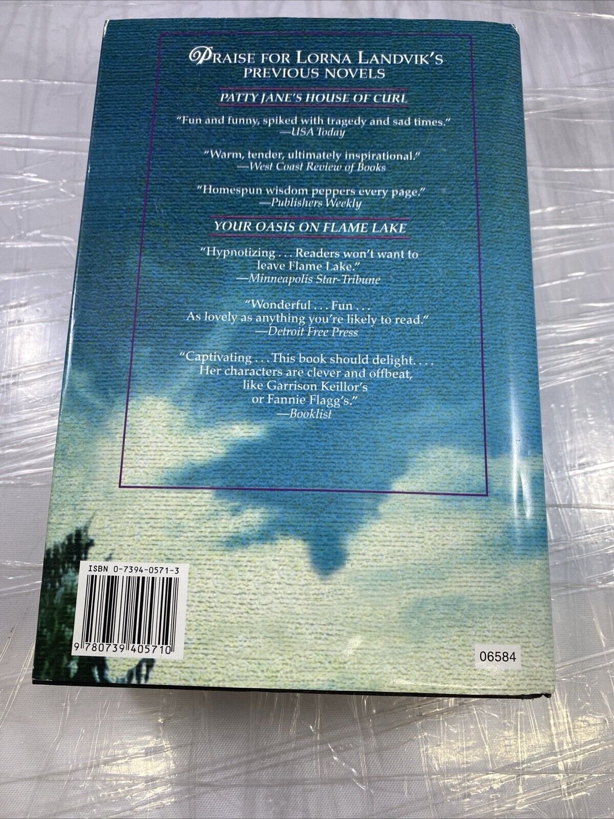 The Tall Pine Polka (LARGE PRINT) by Lorna Landvik (1999, Hardcover VERY GOOD