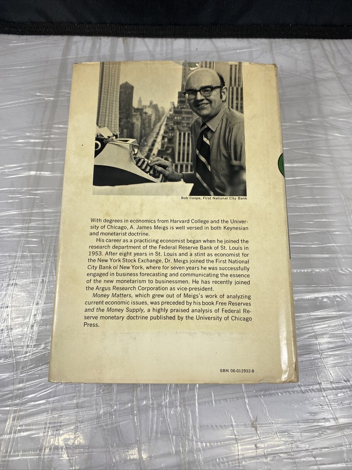 Money Matters : Economics, Markets, Politics by Alexander James Meigs SIGNED