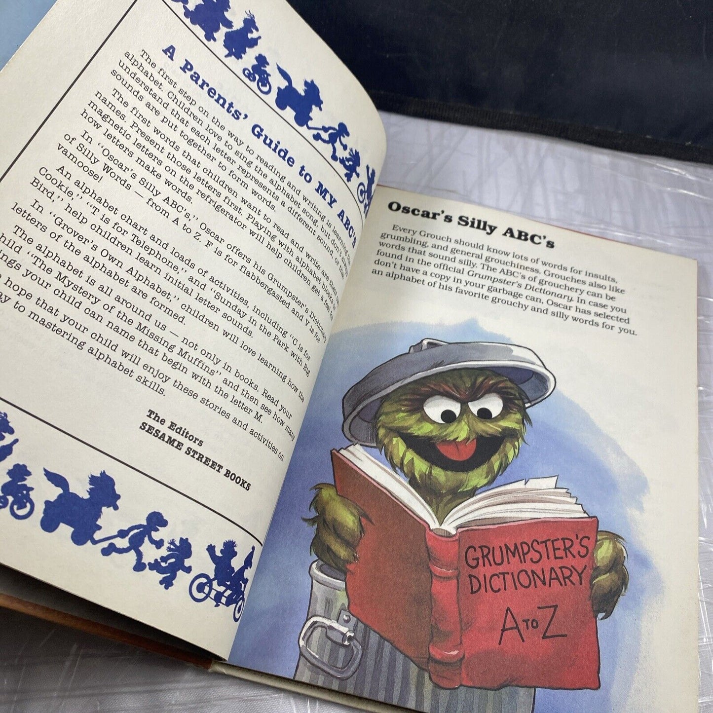 On My Way with Sesame Street, Volume 1, My ABC's Illustrated FIRST PRINT!