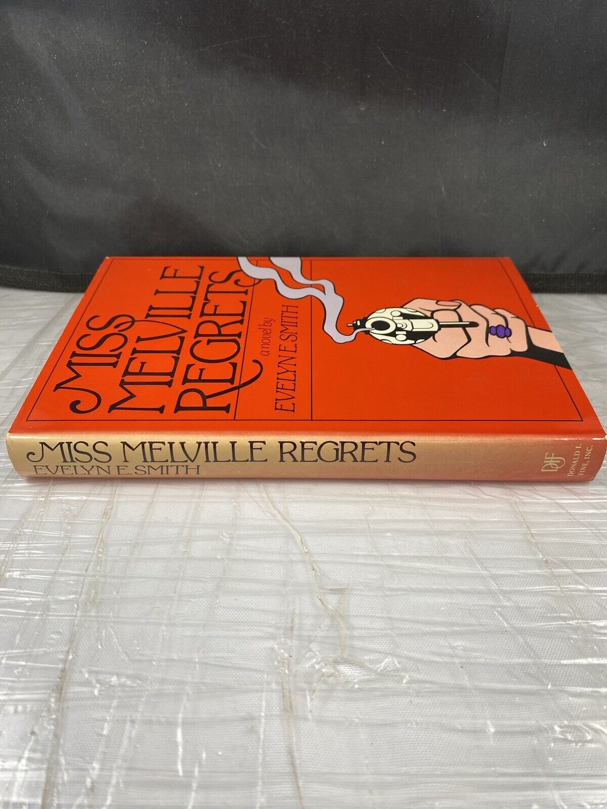 Smith, Evelyn E. MISS MELVILLE REGRETS Book Club Edition Vintage 80s Mystery