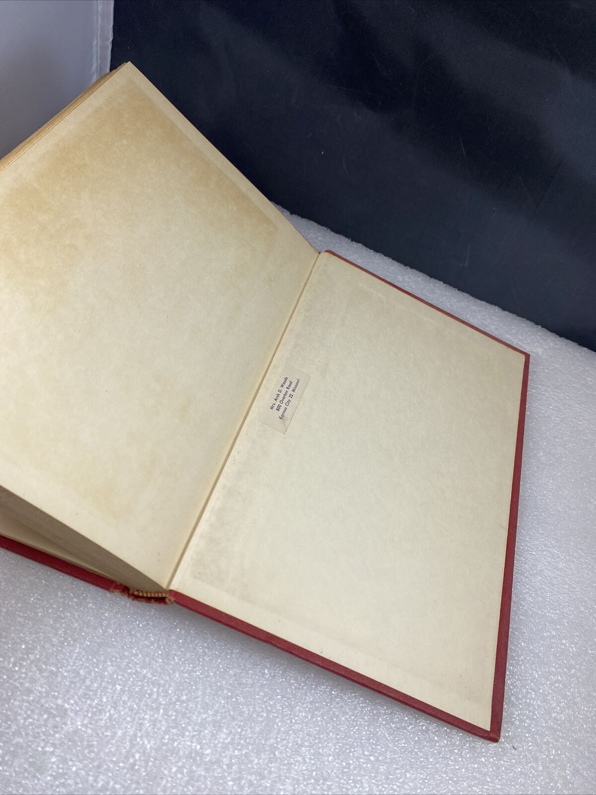 The Royal Box Francis Parkinson Keyes Vintage 50s Red Book Hardcover Ex Libris