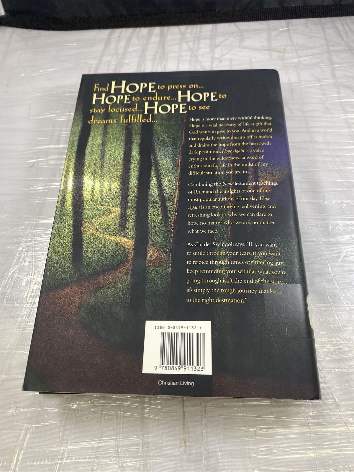 Hope Again by Charles R. Swindoll (1996, Hardcover)