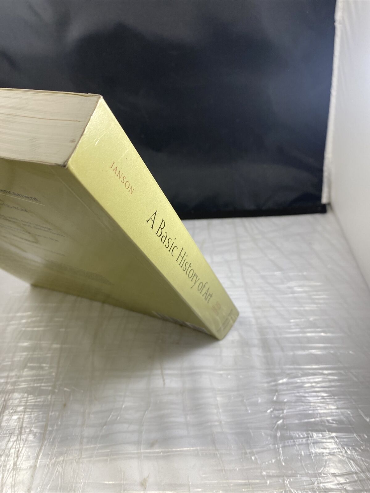 A Basic History of Art - Sixth edition Janson Art Text Book With Cd ROM