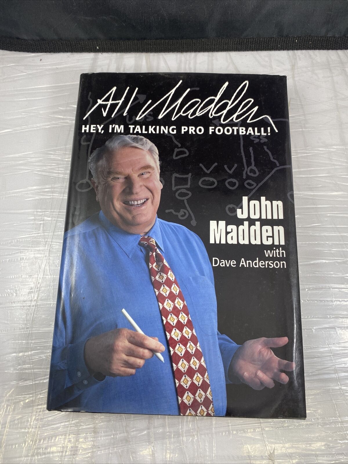 All Madden Hey I m Talking Pro Football Vintage First Edition Print Famous Book