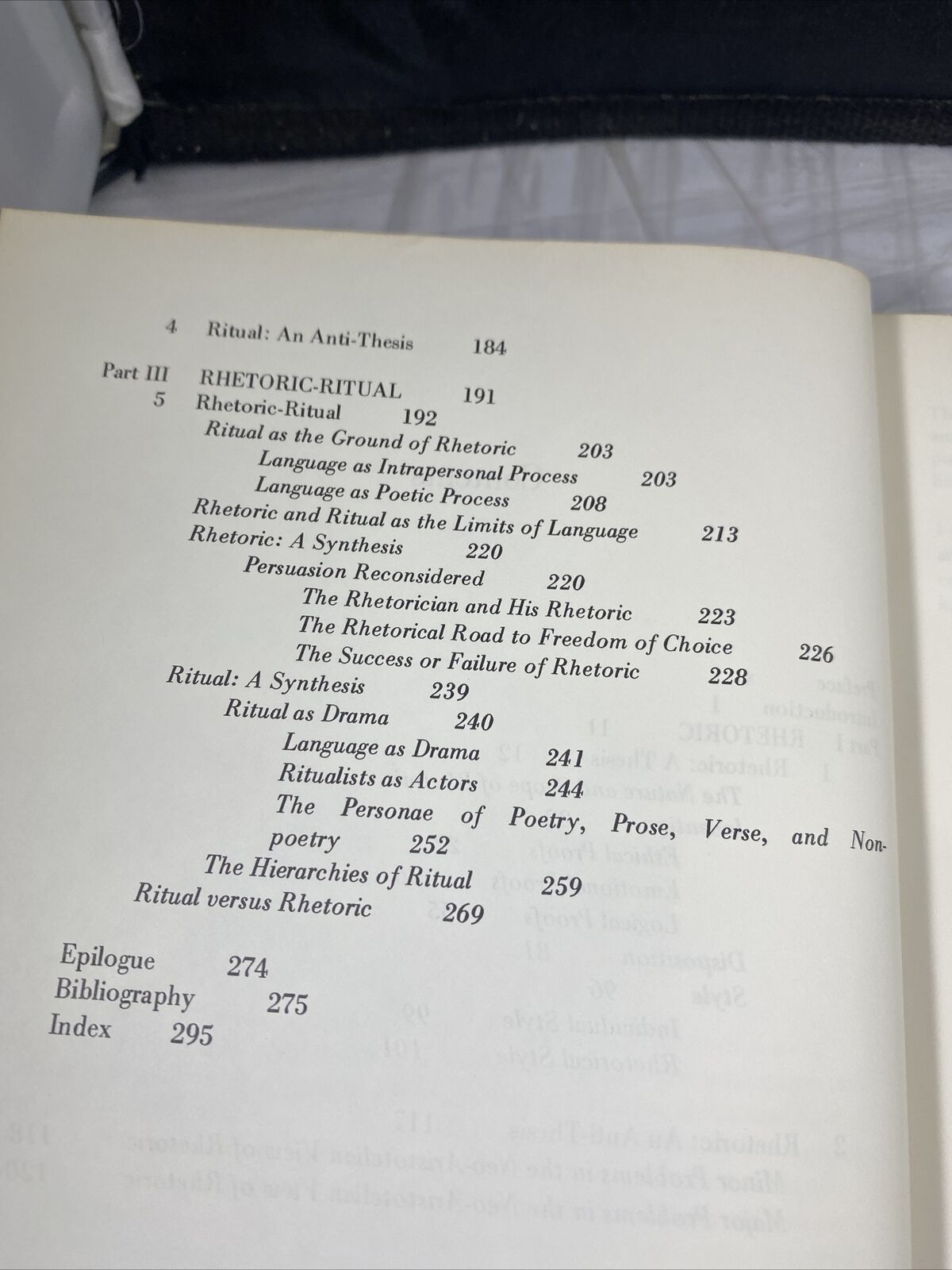 Rhetoric by Paul Campbell A Study Of Dimensions Of Language Vintage 70s Textbook