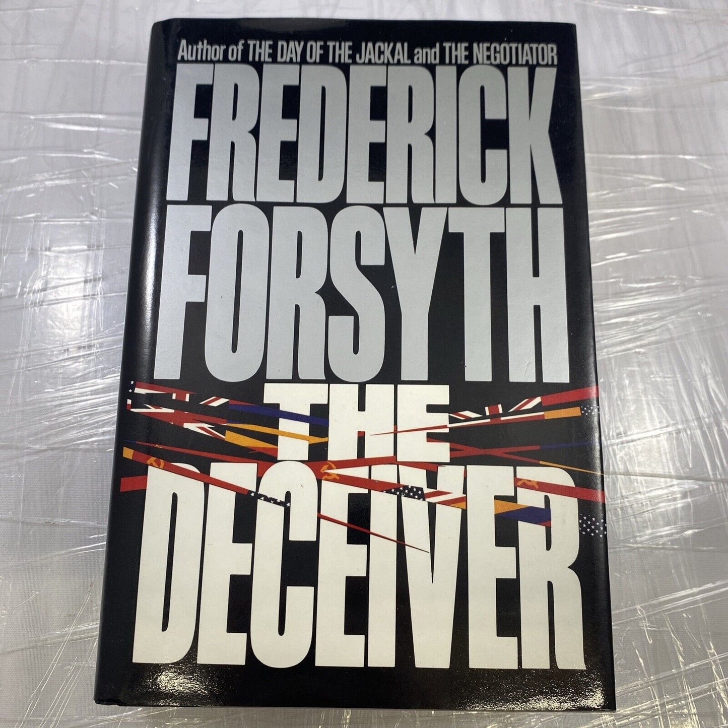 Frederick Forsyth The Deceiver HBDJ 1st BCE Unread VG Unmarked