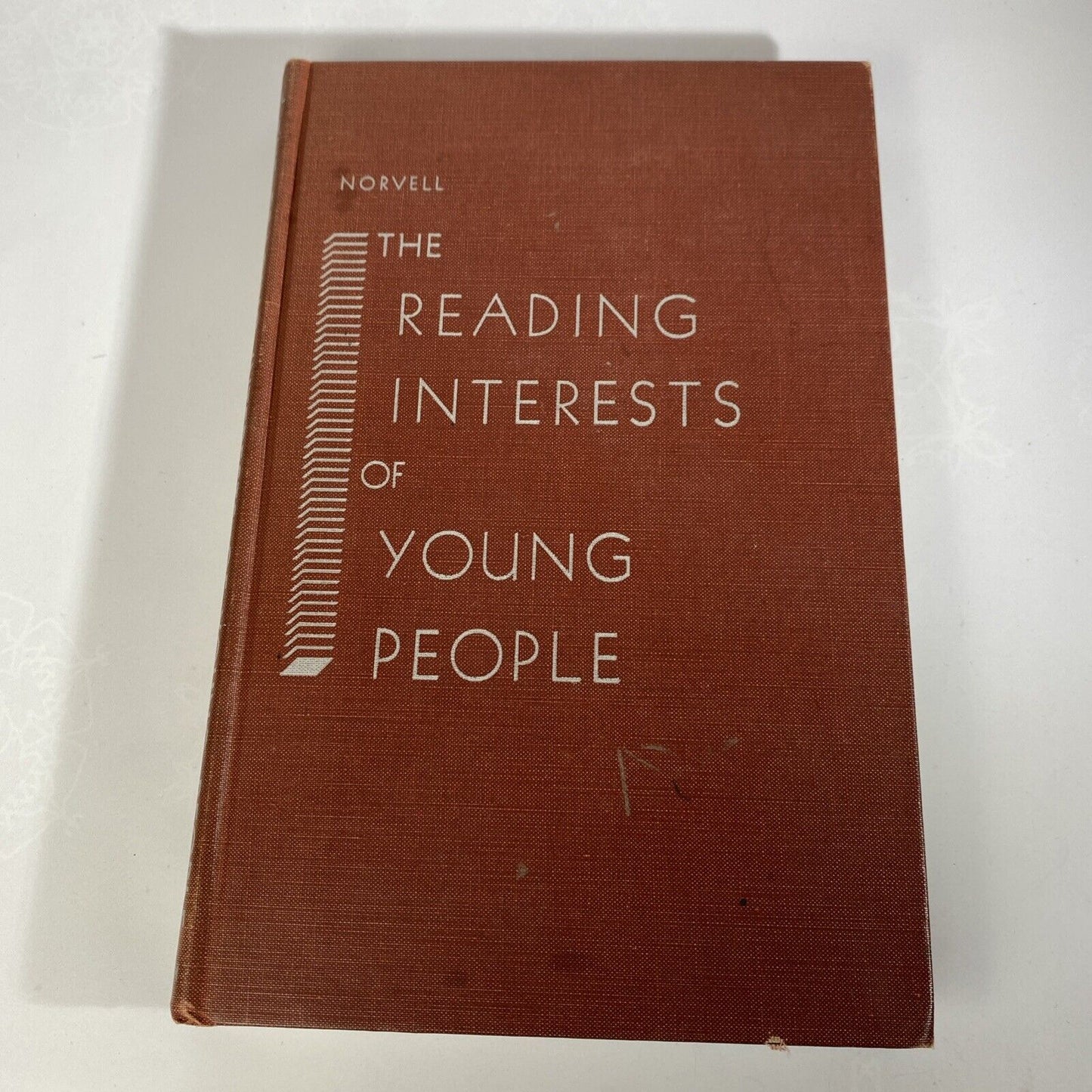 The Reading Interests Of Young People by George Norvell 1950 HC Vintage Textbook