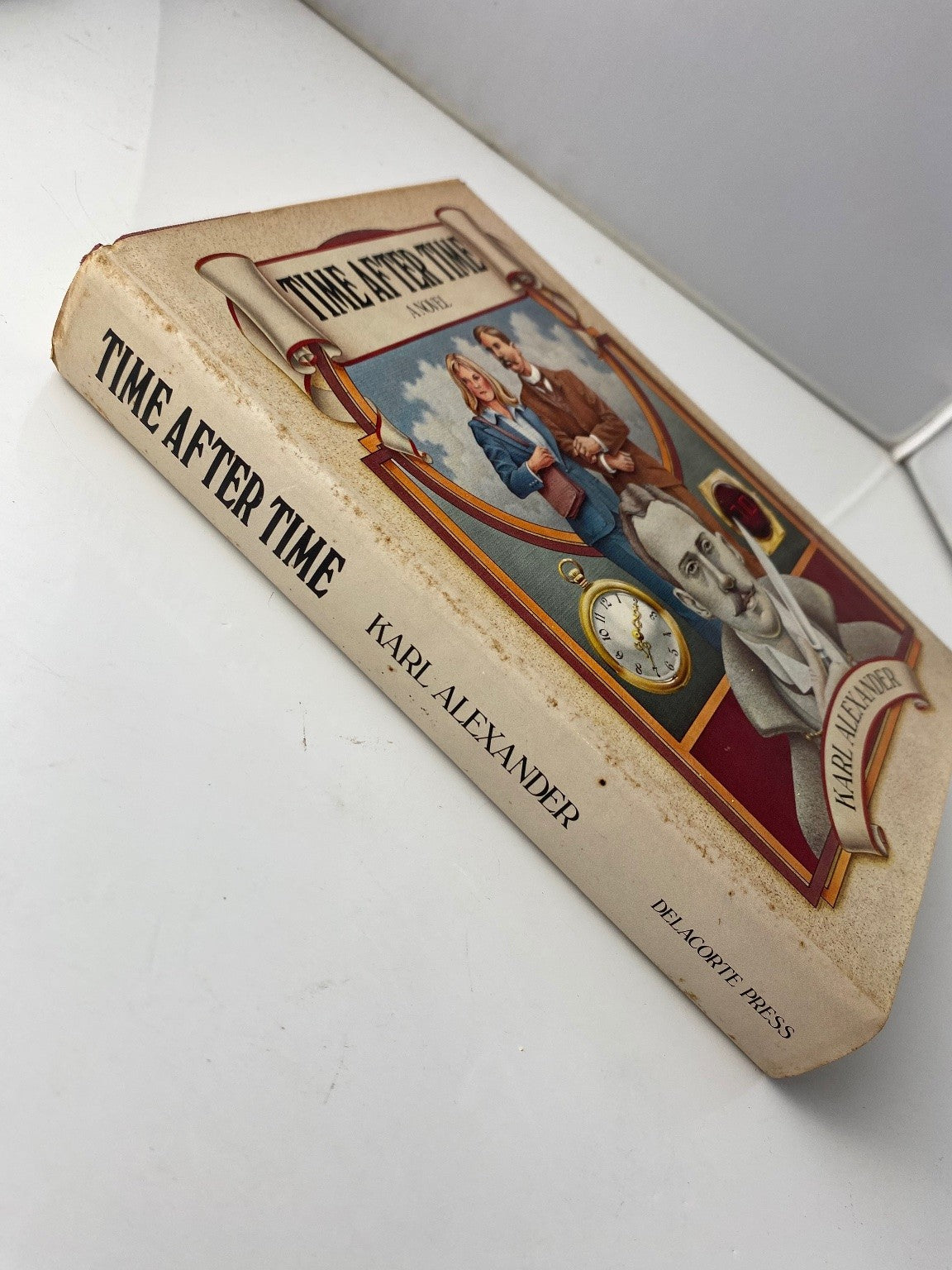 Time After Time Karl Alexander 1979 First Edition Novel Delacorte Press