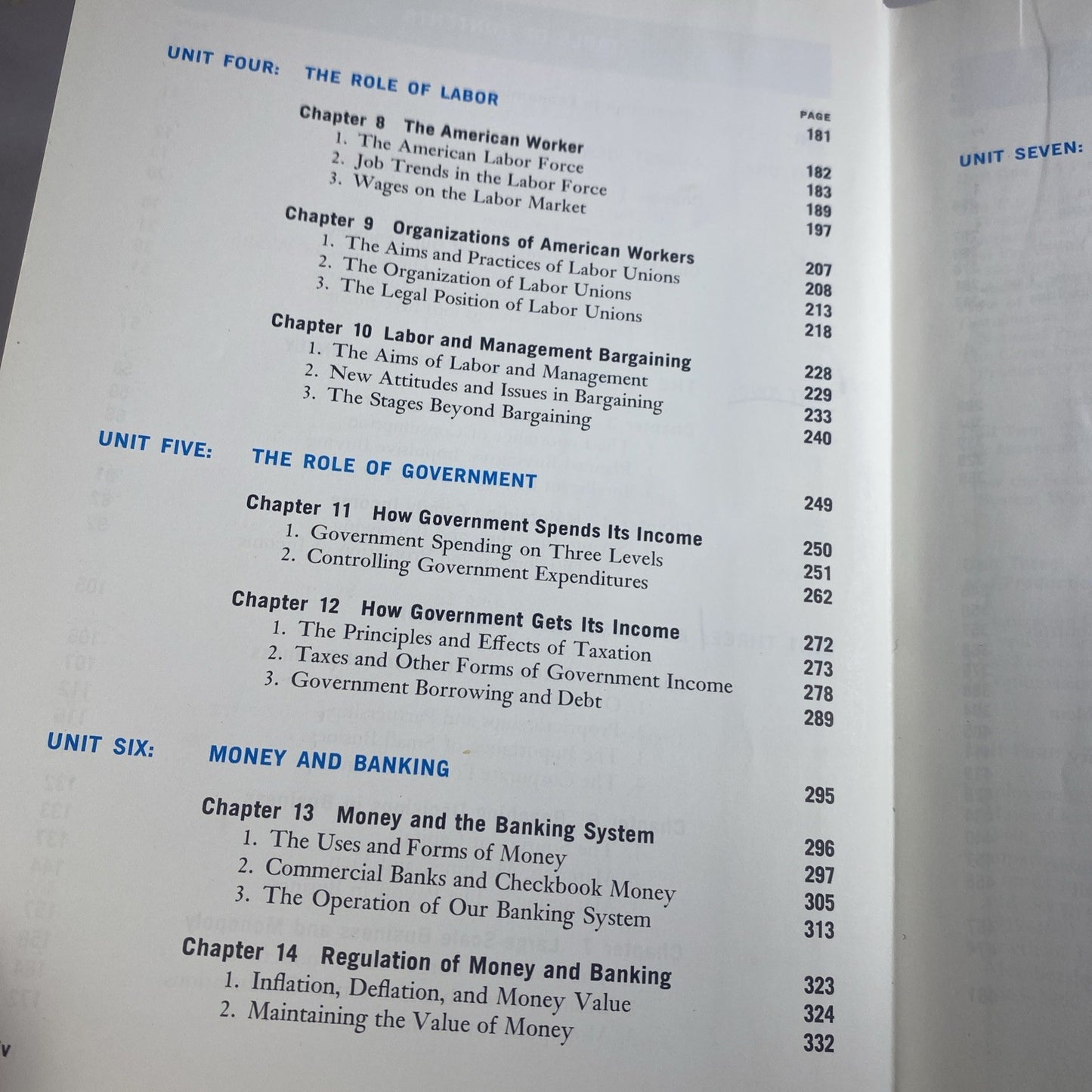 50s 60s Textbook OUR AMERICAN ECONOMY Lindholm and Driscoll Hardcover Book