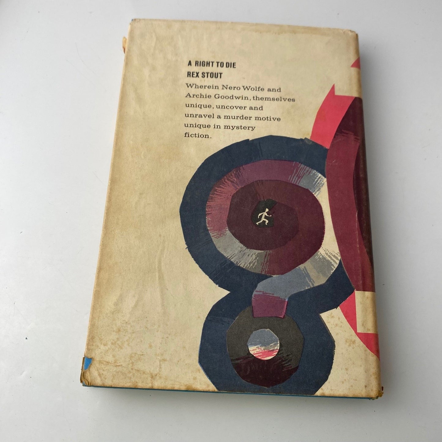 A Right to Die Rex Stout 1964 First Edition Nero Wolfe Mystery Viking