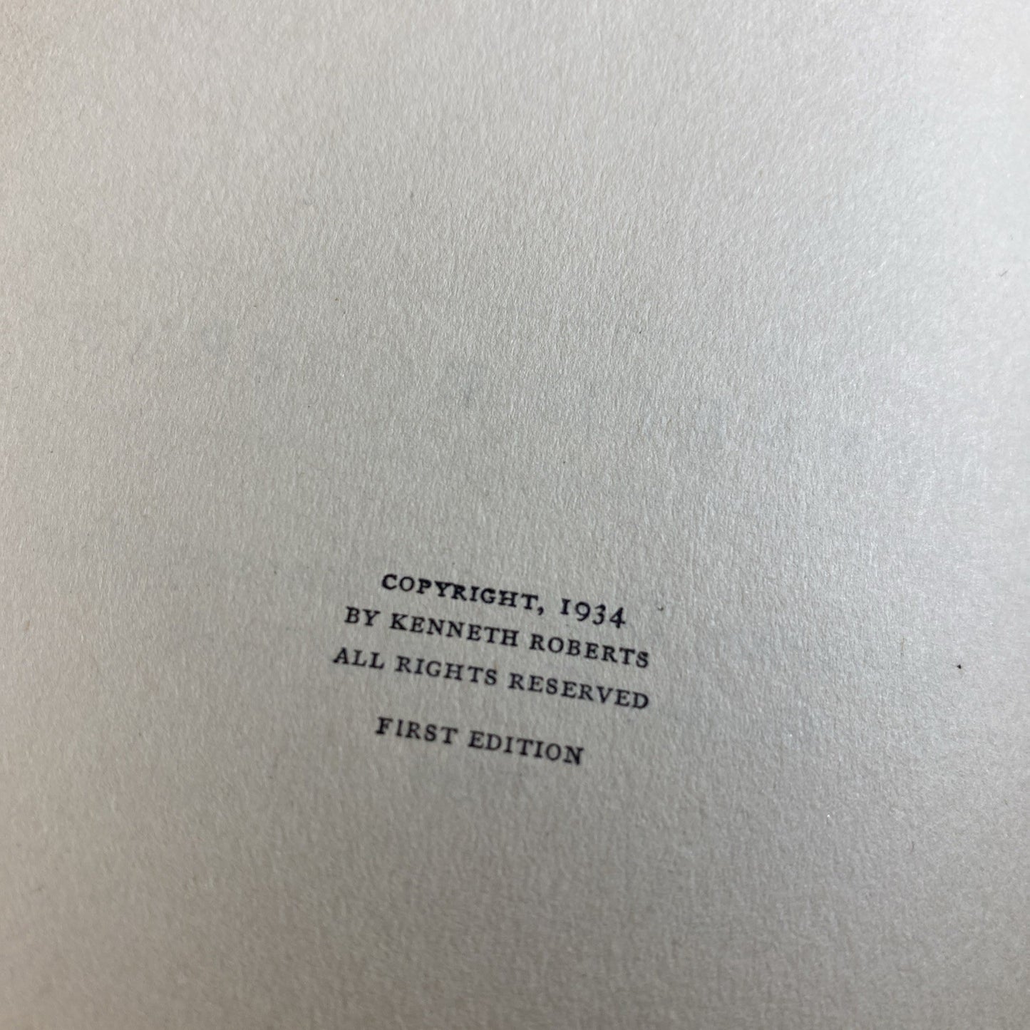 Captain Caution By Kenneth Roberts ~ First Edition & Print ~ Vintage 1934 HCDJ
