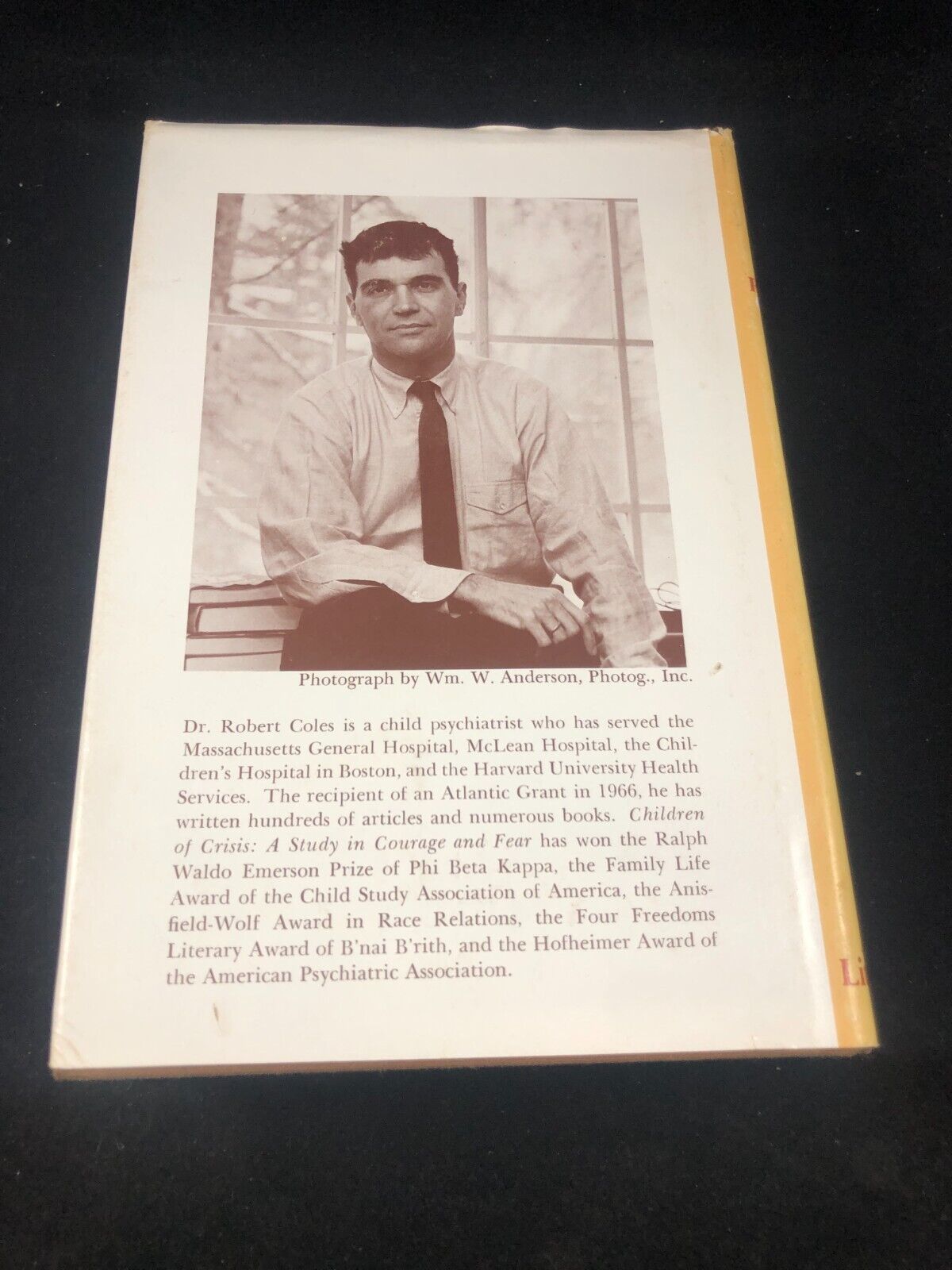 Children of Crisis Volume 1 a Study of Courage and Fear Original 1967 Edition-