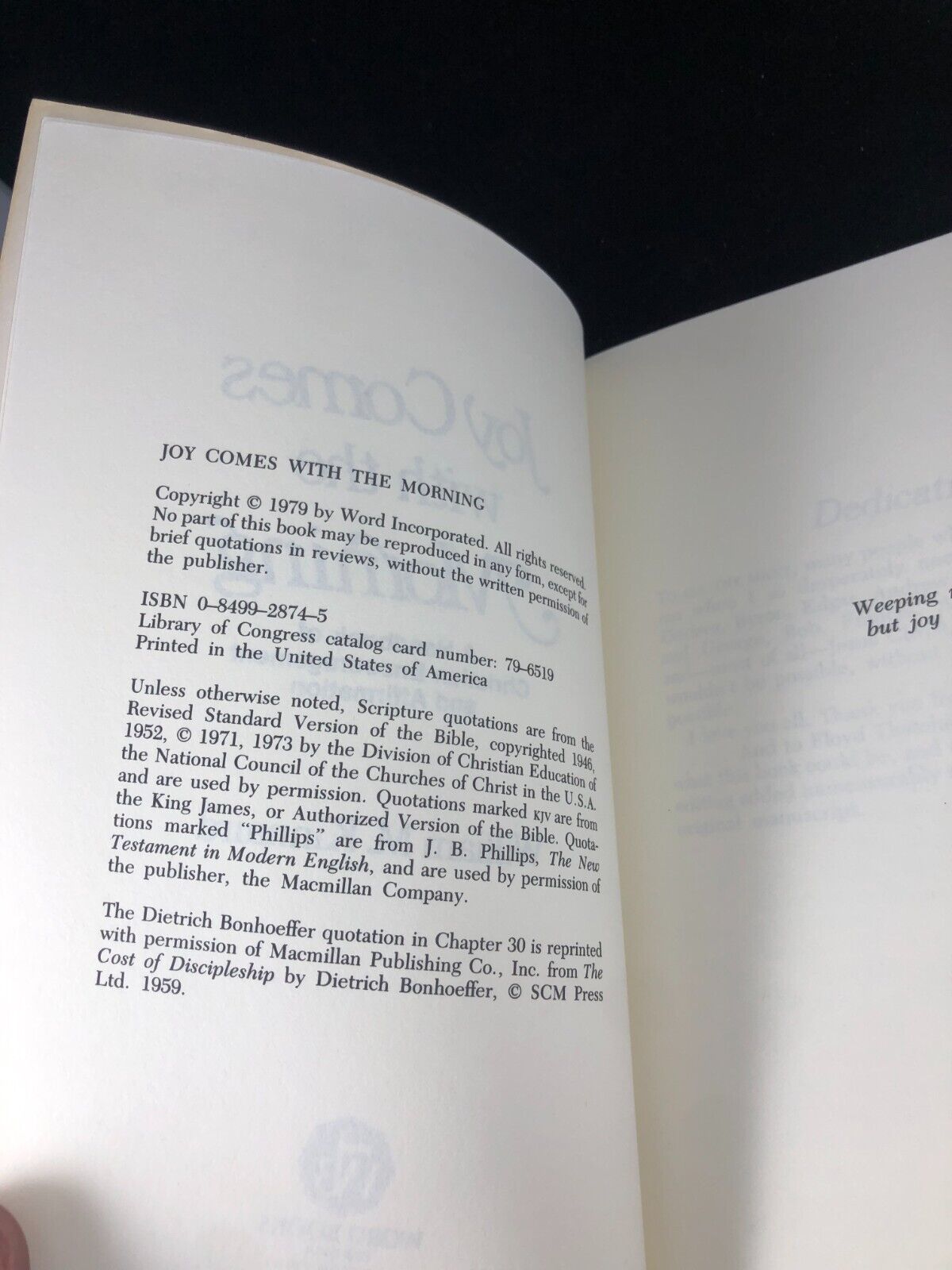 Joy Comes with the Morning: The Positive Power of Christian Encouragement