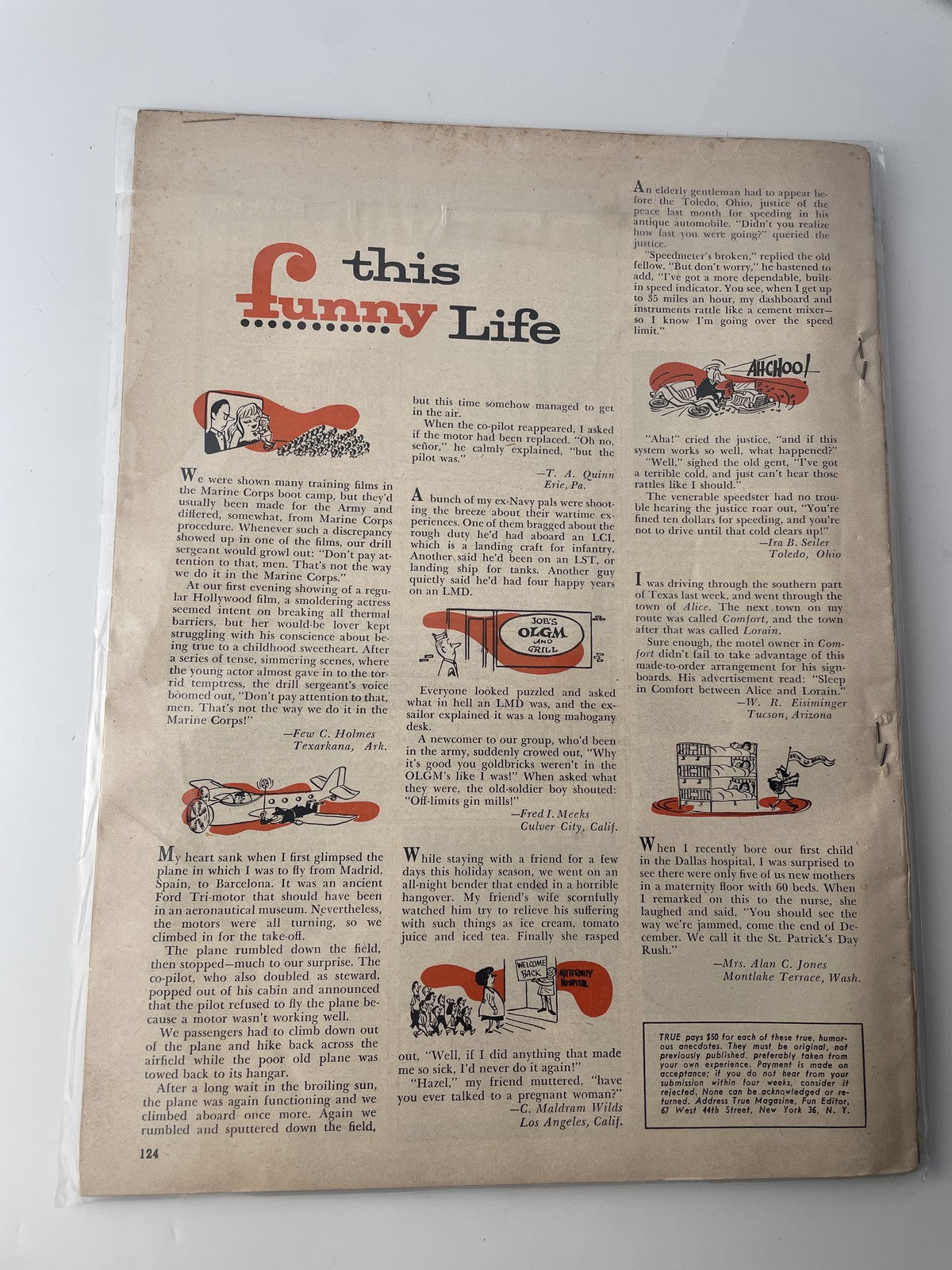 Vintage True The Man's Magazine March 1957 Chess Cover Fawcett Mens Stories Rare