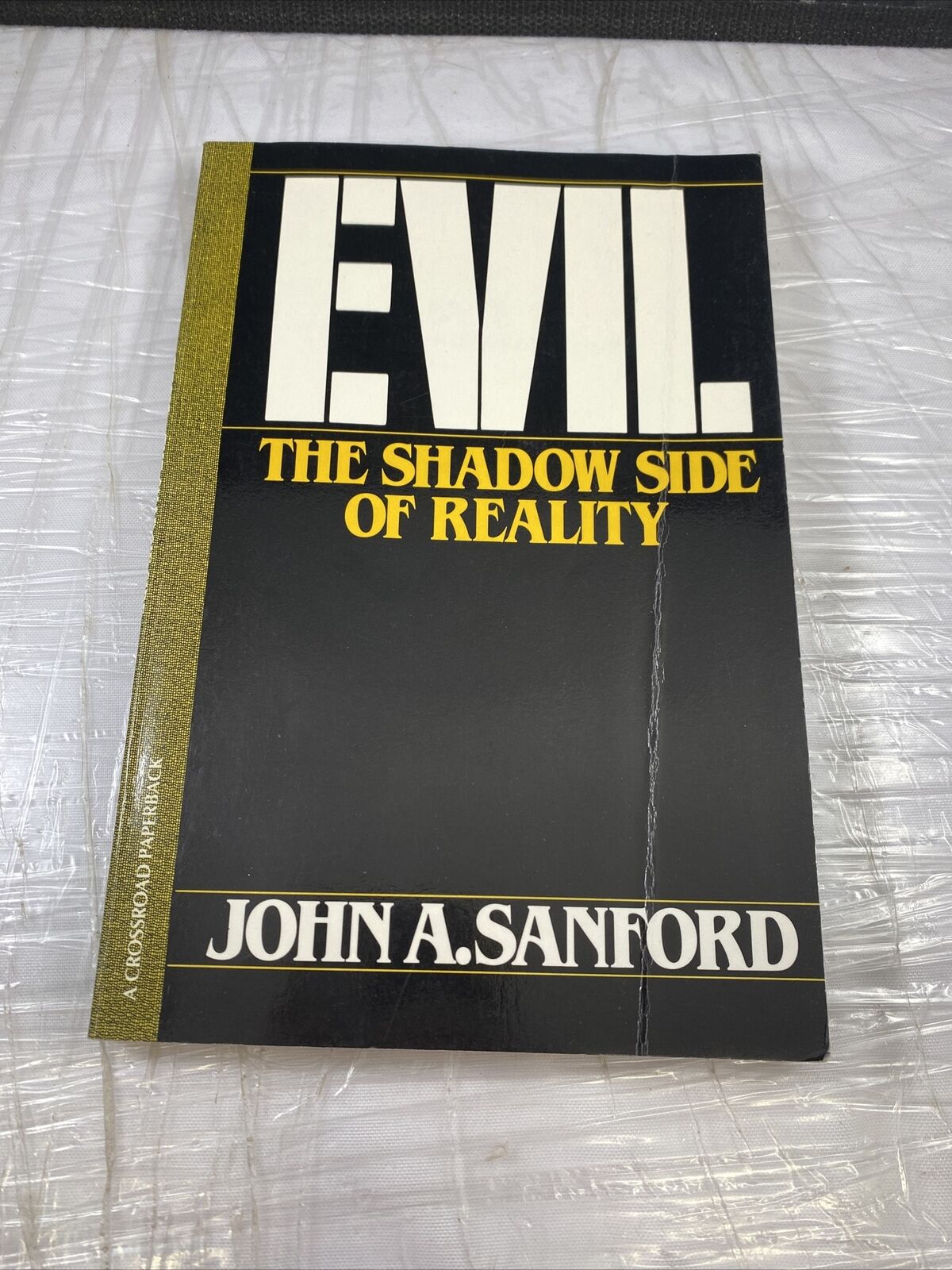 Evil: The Shadow Side of Reality John A. Sanford Vintage 90s Spirituality Taboo