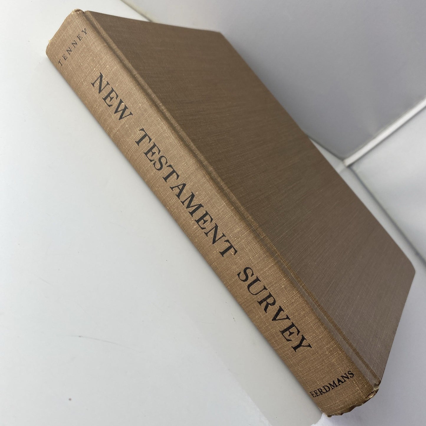 New Testament Survey Vintage 60s Christian Bible Study Book Merrill C Tenney