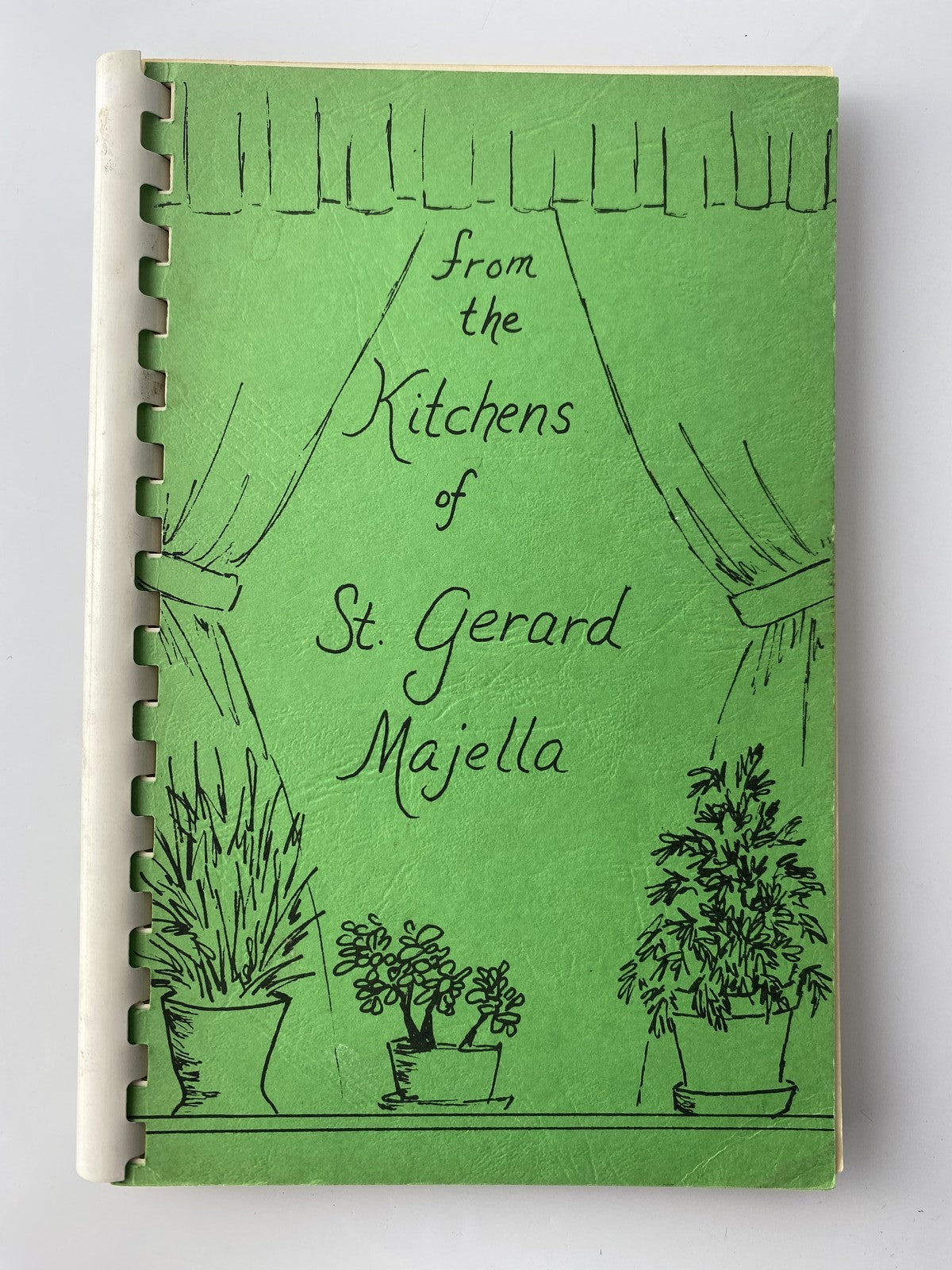 Vintage 1977 St. Gerard Majella Cookbook Missouri Spiral Bound Church Recipe Boo