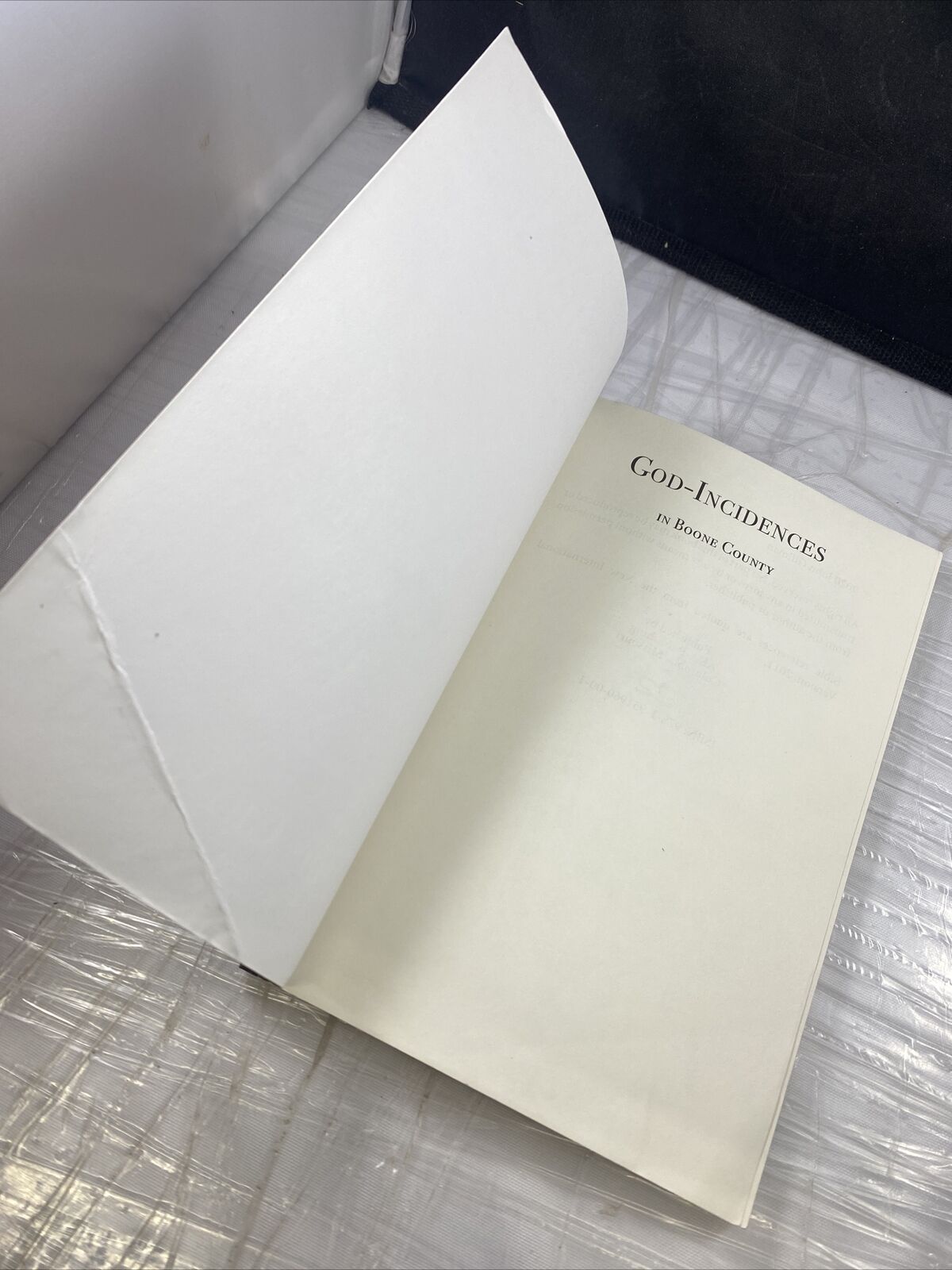 God-Incidences: in Boone County by John Gillman: Used Rare Missouri Local PPB