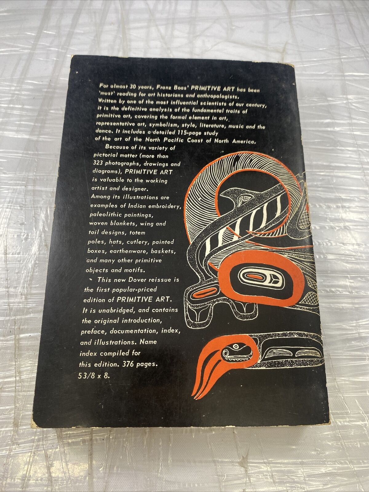 Primitive Art by Franz Boas (Vintage 1955 PaperbackVintage 50s Art History