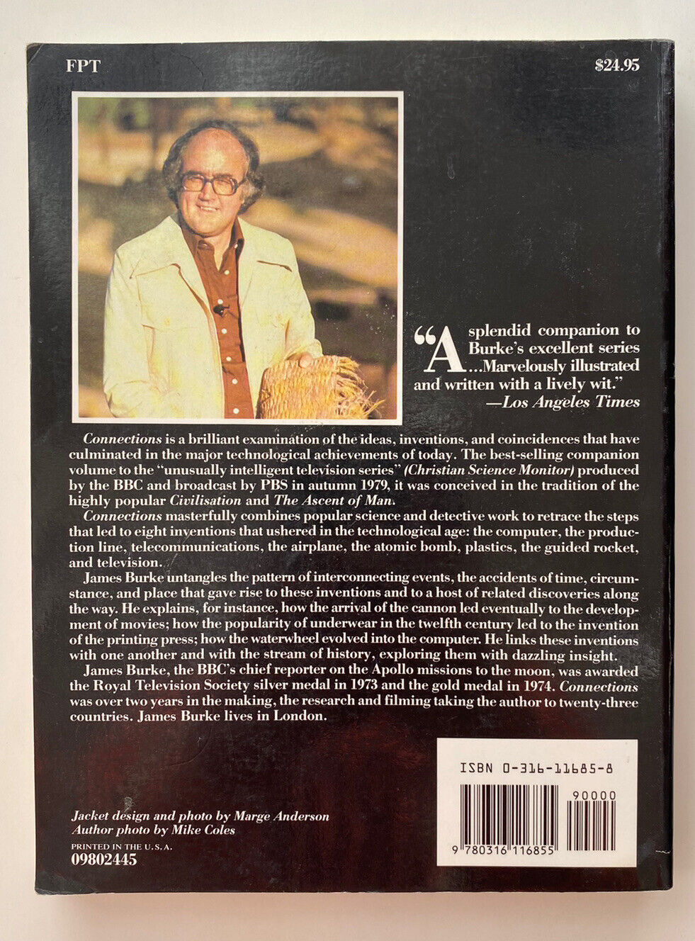 Connections by James Burke (1978 Trade Paperback)