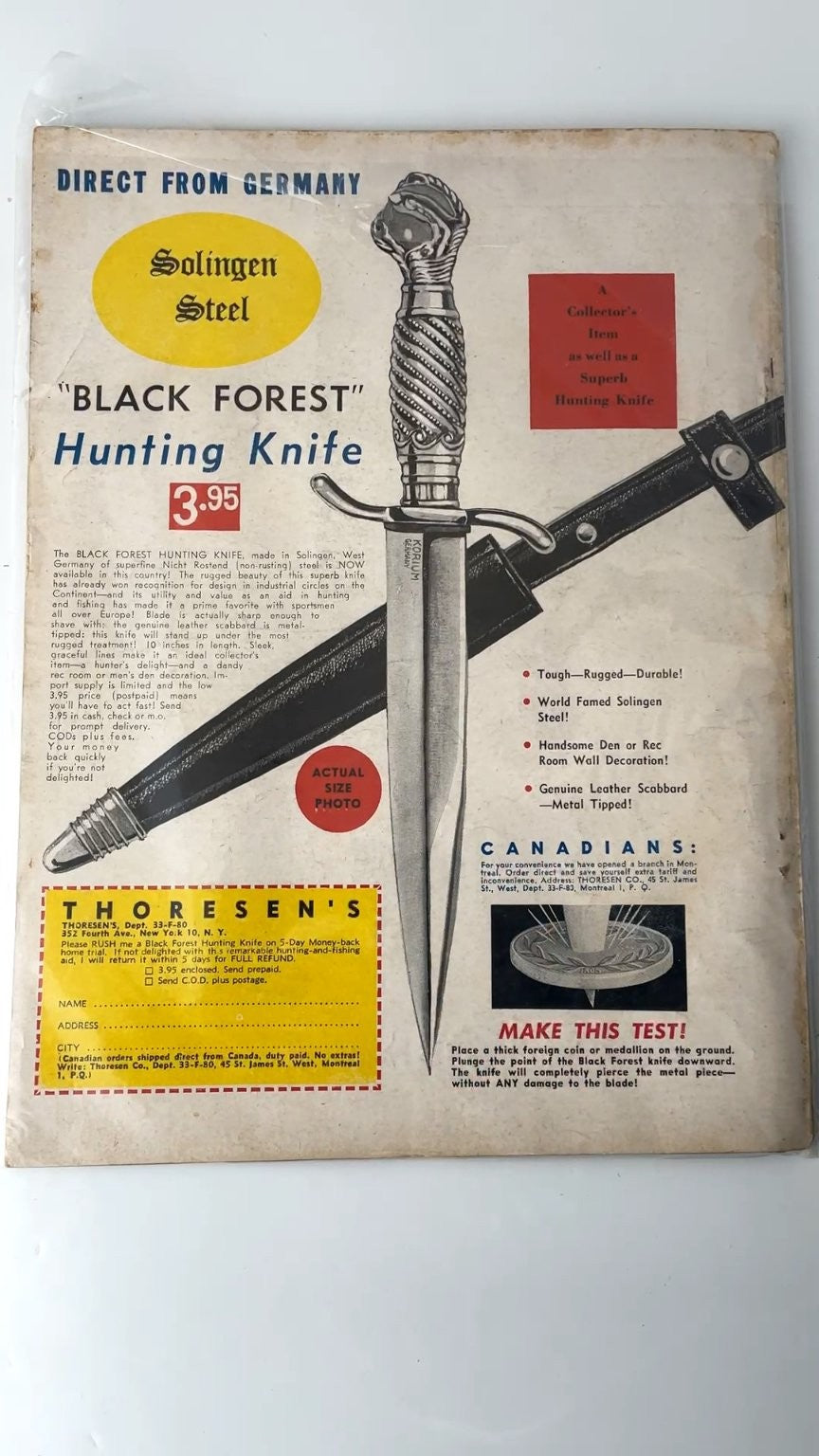 Argosy June 1954 Ernest Hemingway African Story Illustrated Magazine