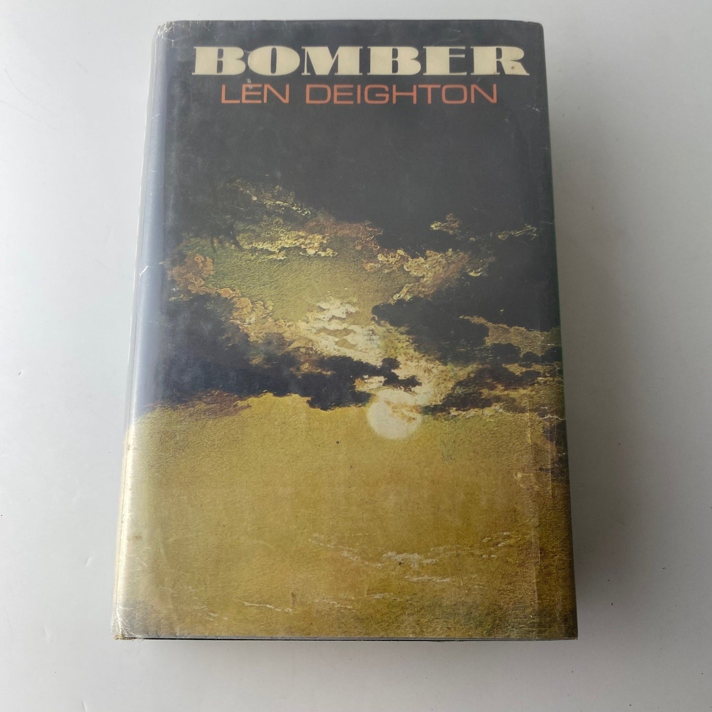 Bomber Len Deighton 1970 First Edition WWII Thriller Harper & Row
