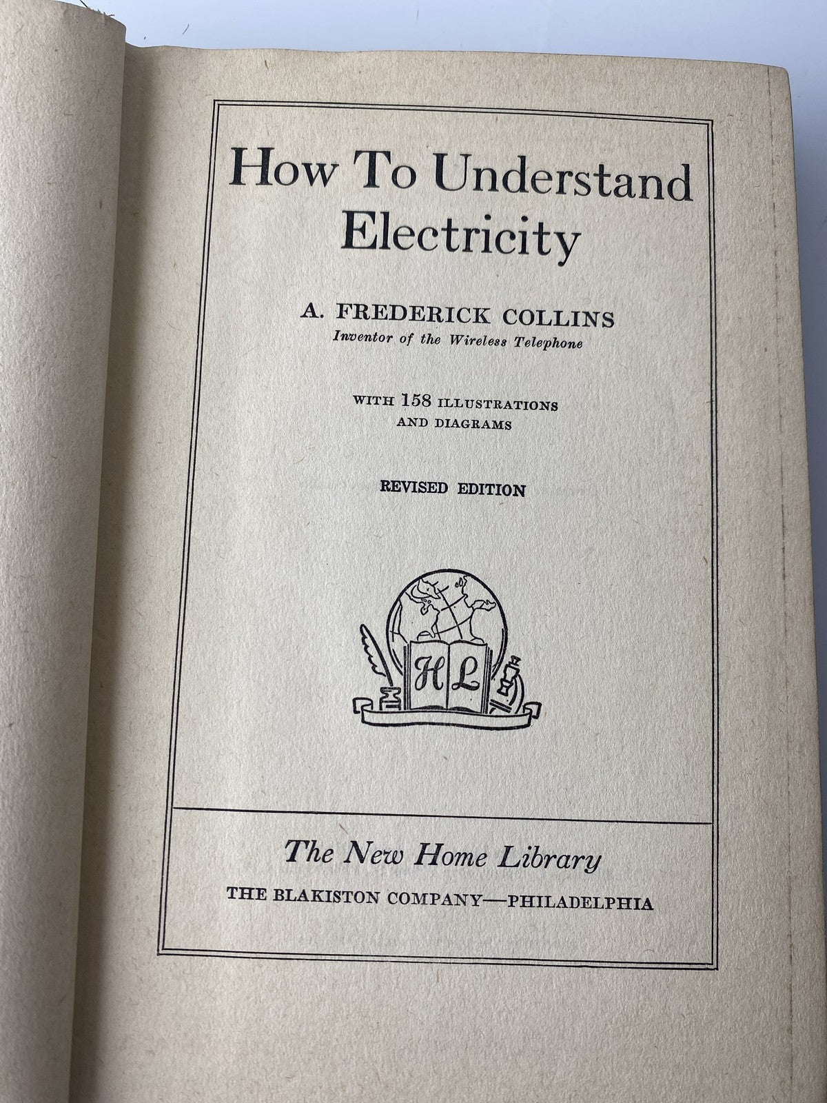 Vintage 1944 How To Understand Electricity Frederick Collins Science Hardcover B