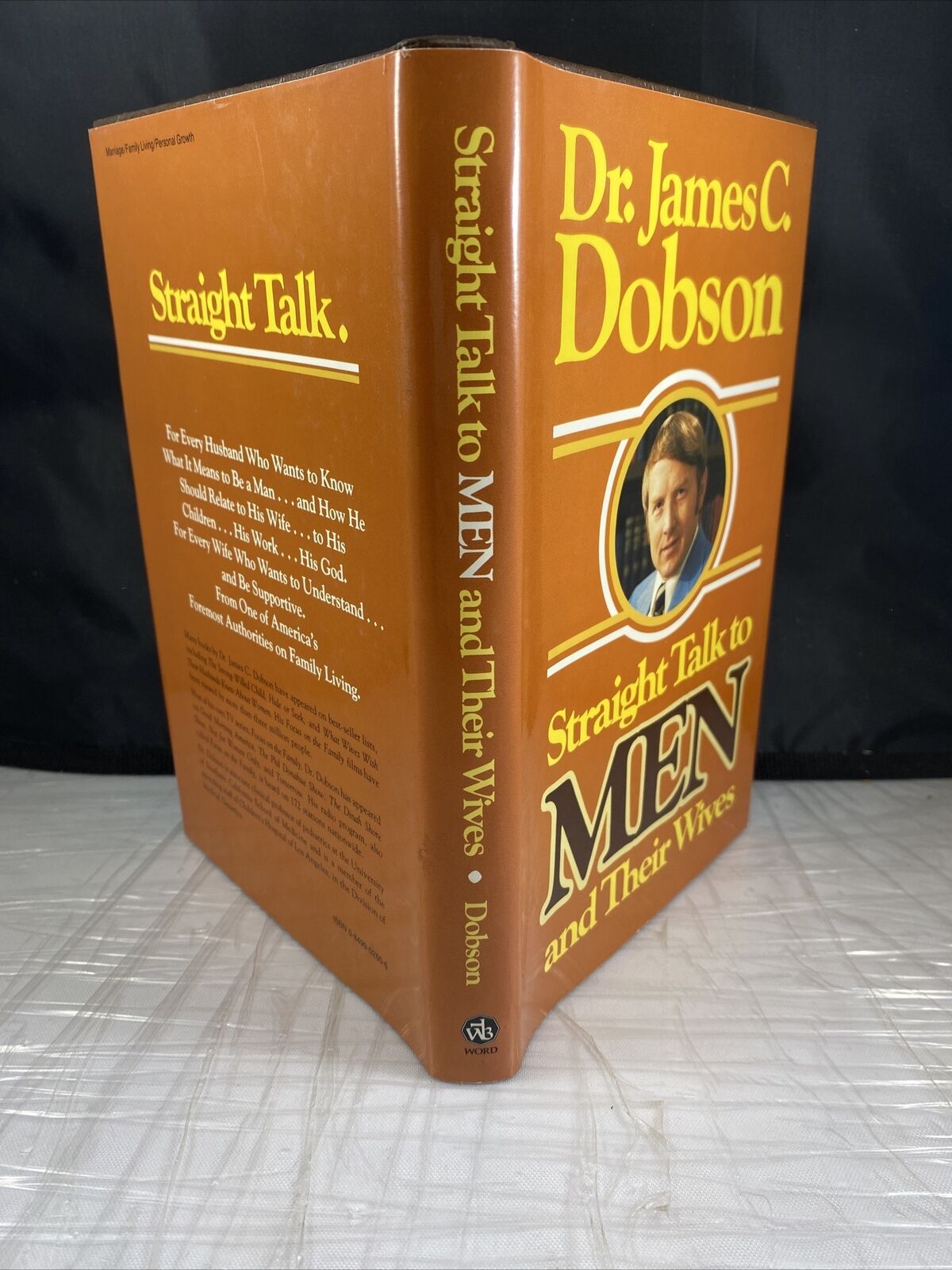 Straight Talk to Men and Their Wives Hardcover James C Dobson Vintage Self Help