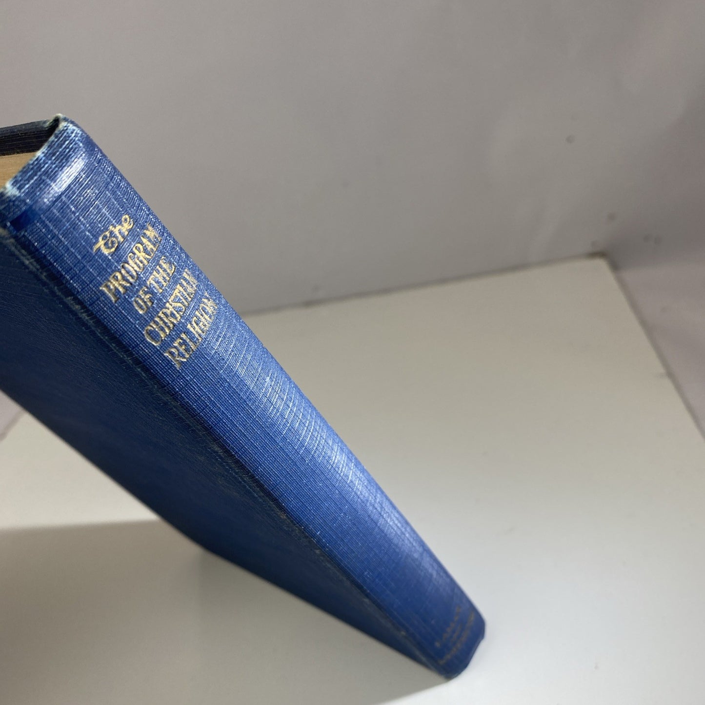 Antique Blue Book The Program Of The Christian Religion John W Shackford 1917