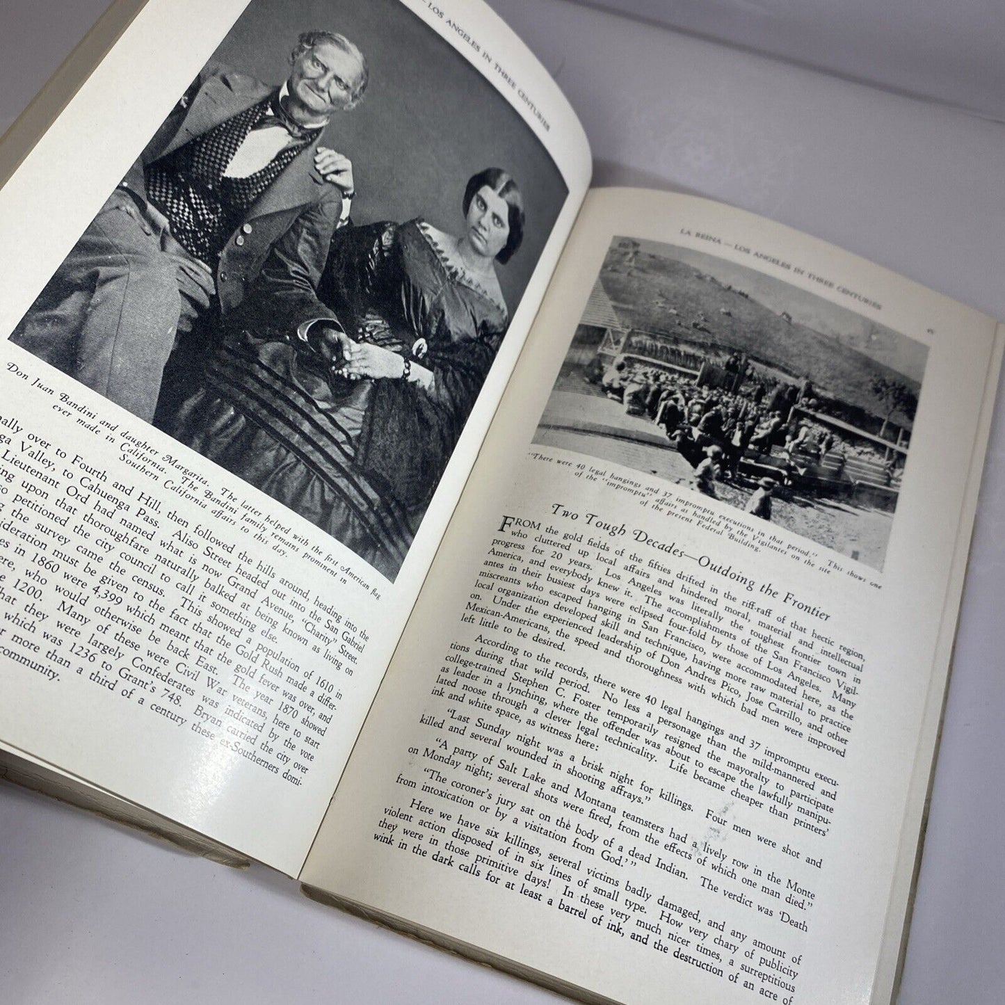 La Reina Los Angeles California Historical Photos History Book, 1932 Paperback