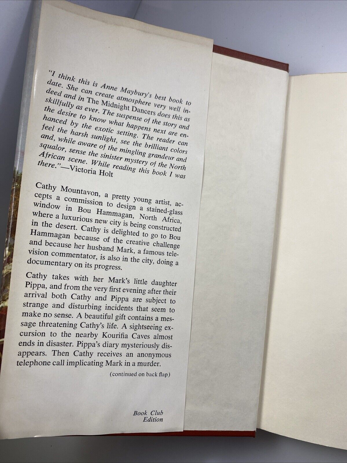 THE MIDNIGHT DANCERS by Anne Maybury vintage 1973 Random House BCE Hardcover