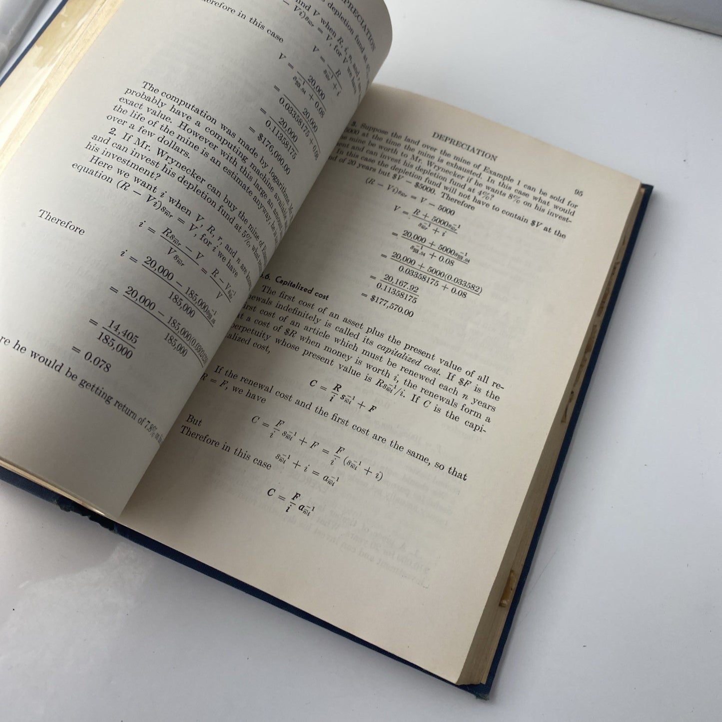 Mathematics Of Finance By Robert M Parker Second Edition 1956 Some Marks