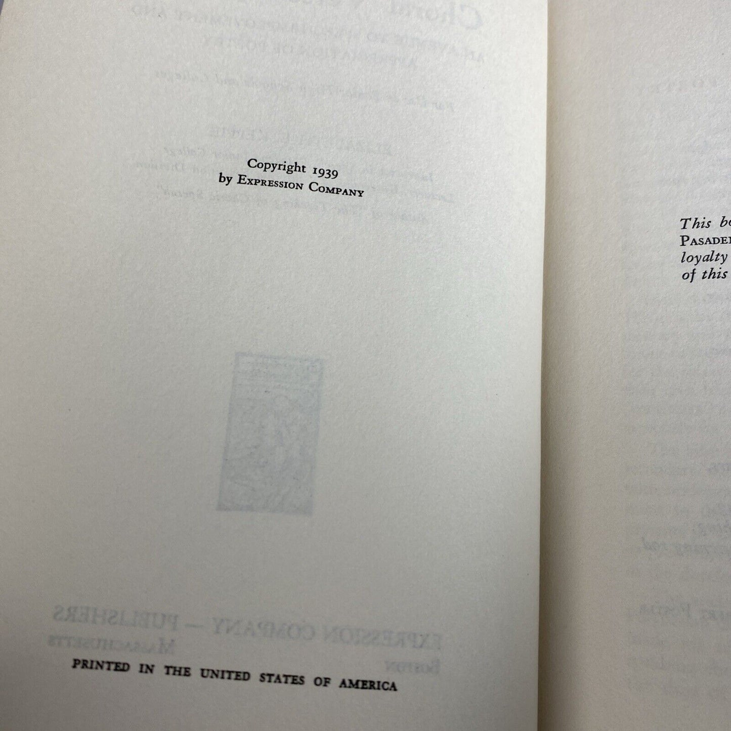 1939 Choral Verse Speaking. E. Keppie. Speech Improvement & Poetry Appreciation