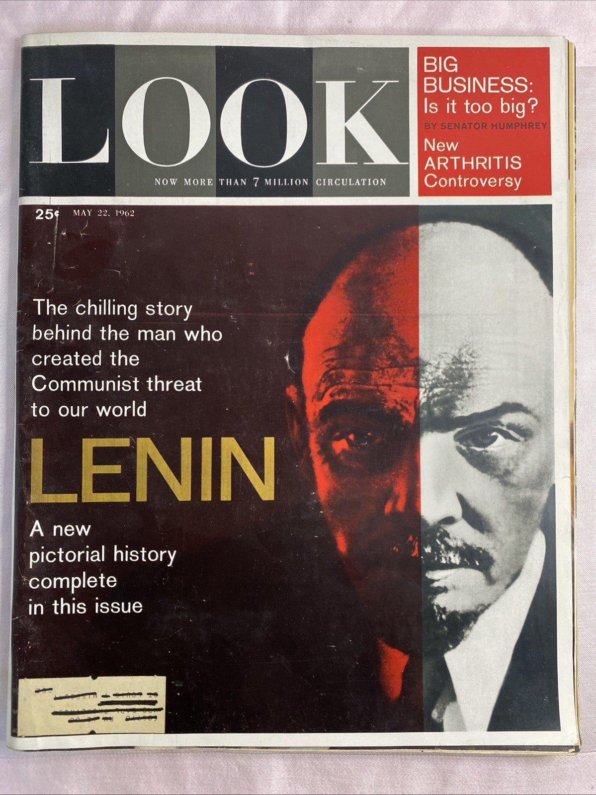 LL1 1962 VLADIMIR LENIN RUSSIA May 22 LOOK Magazine