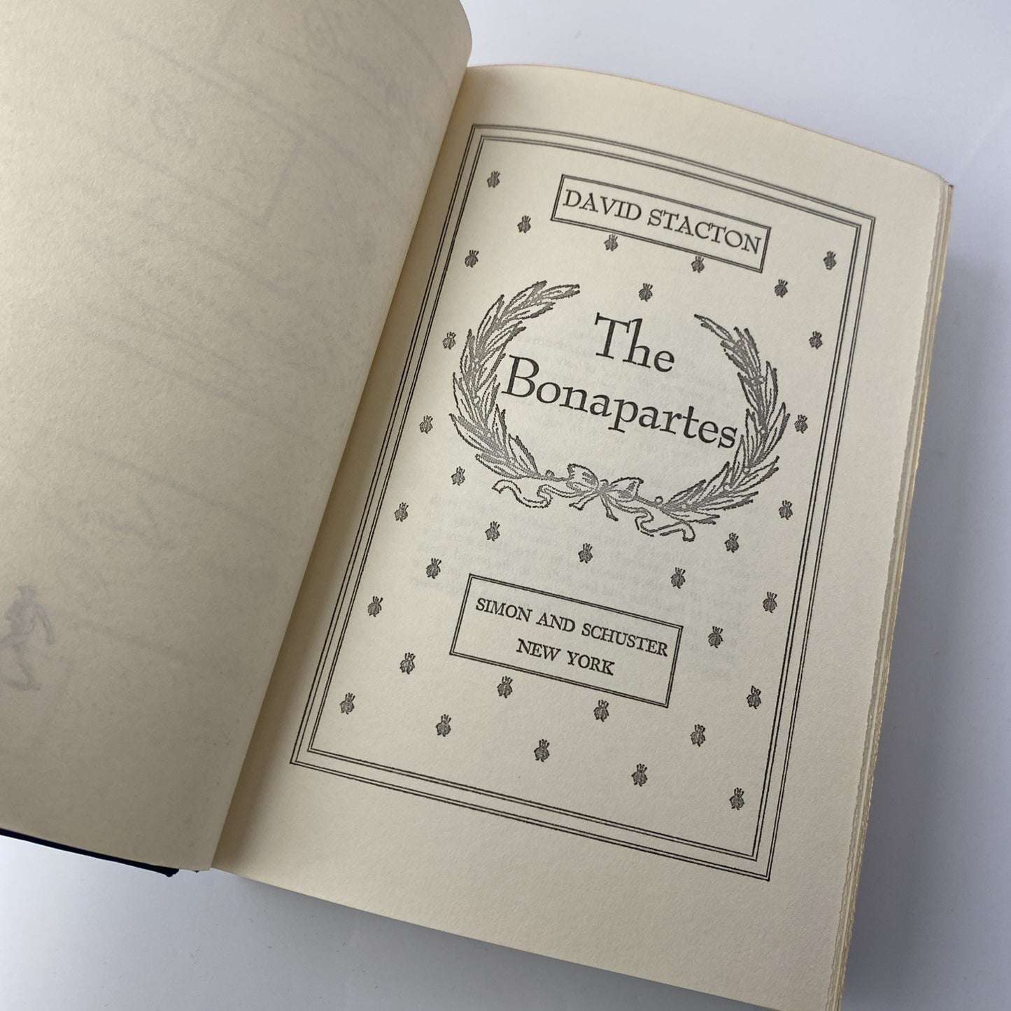 The Bonapartes By David Stacton - Hardback 1966 1st Edition