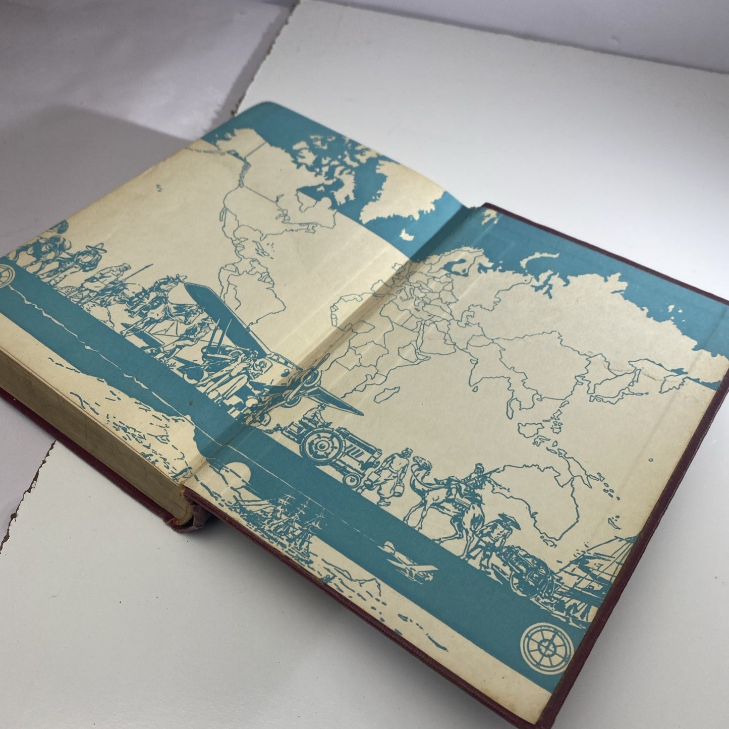 Antique Textbook 1950 National Governments and International Relations Magruder