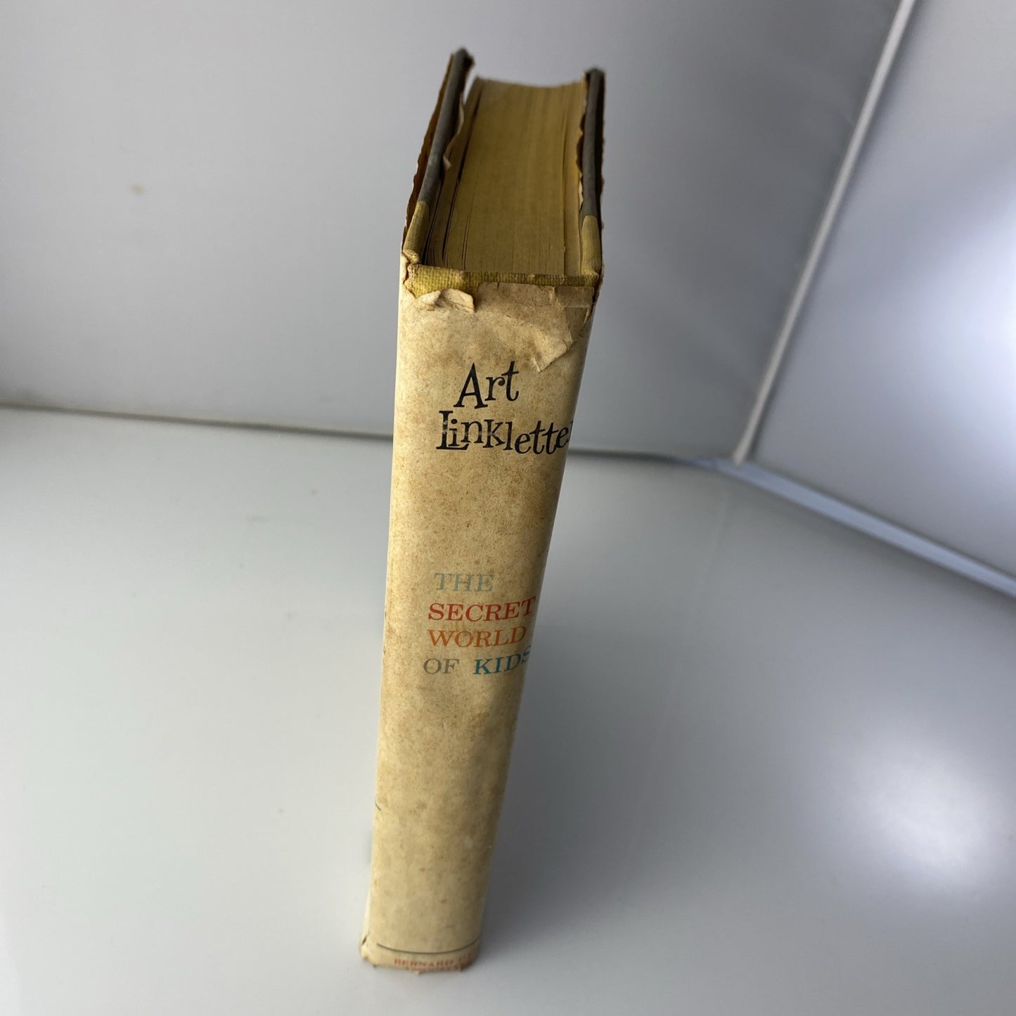 1959. The Secret World of Kids by Art Linkletter, HBw/dj 1st, LINKLETTER SIGNED!