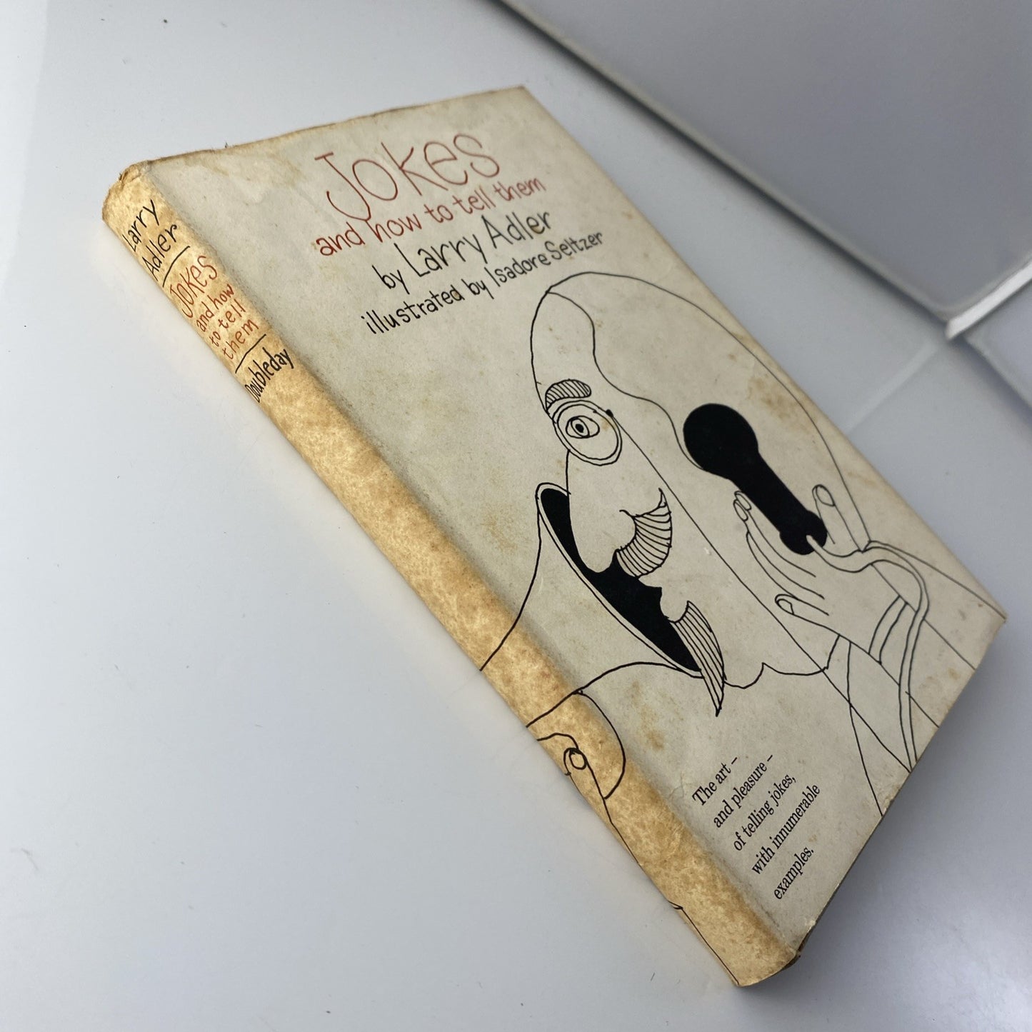 Jokes and How to Tell Them by Larry Adler (1963 HC BCE) Good, See Pics Comedy