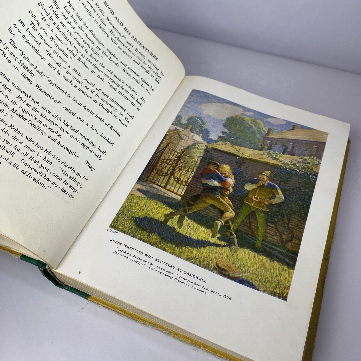 Robin Hood by Paul Creswick, 1957, Illustrated by N.C. Wyeth Scribner HC