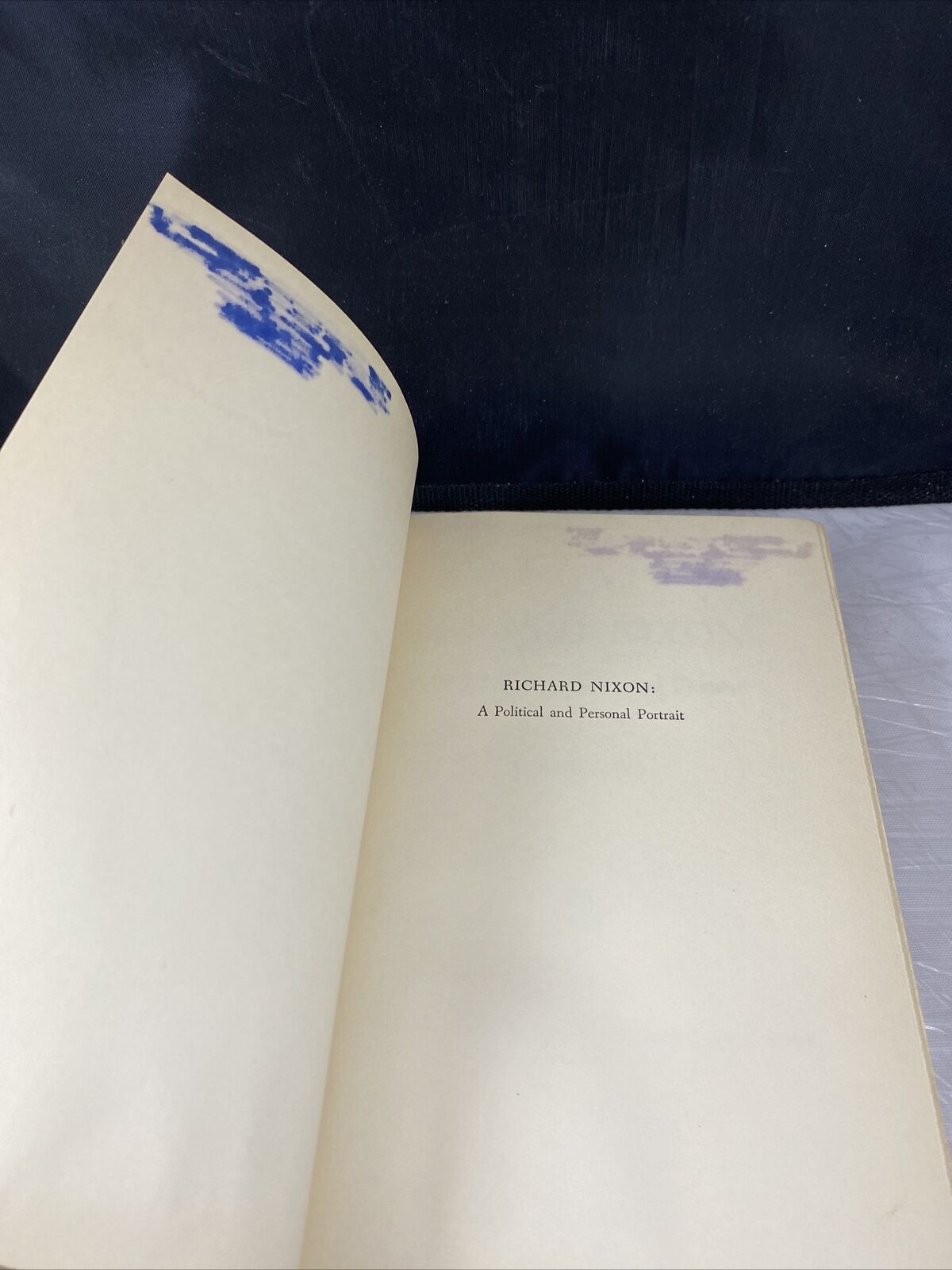 “Richard Nixon”- Earl Mazo-1959- first edition. Hardcover Dust Jacket