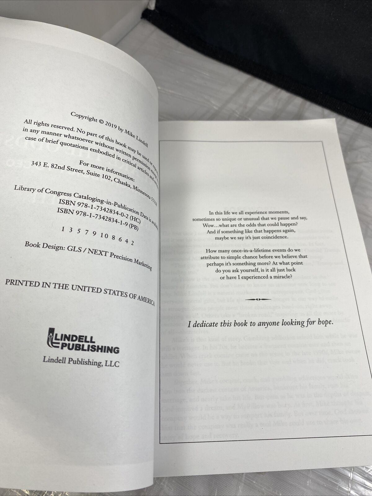 What Are The Odds? From Crack Addict To CEO - Hardcover By Mike Lindell - GOOD