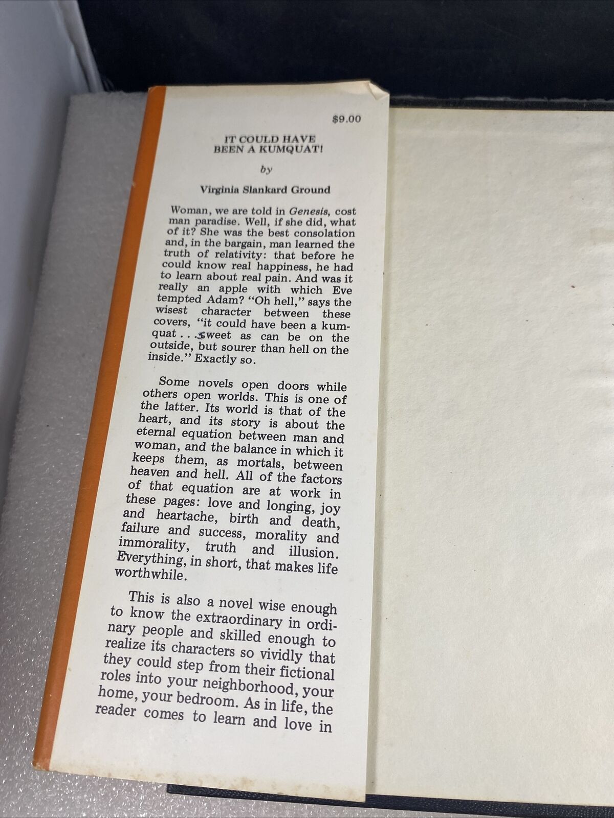 It Could Have Been A Kumquat! Virginia Ground Vintage 70s Rare First Ed Signed