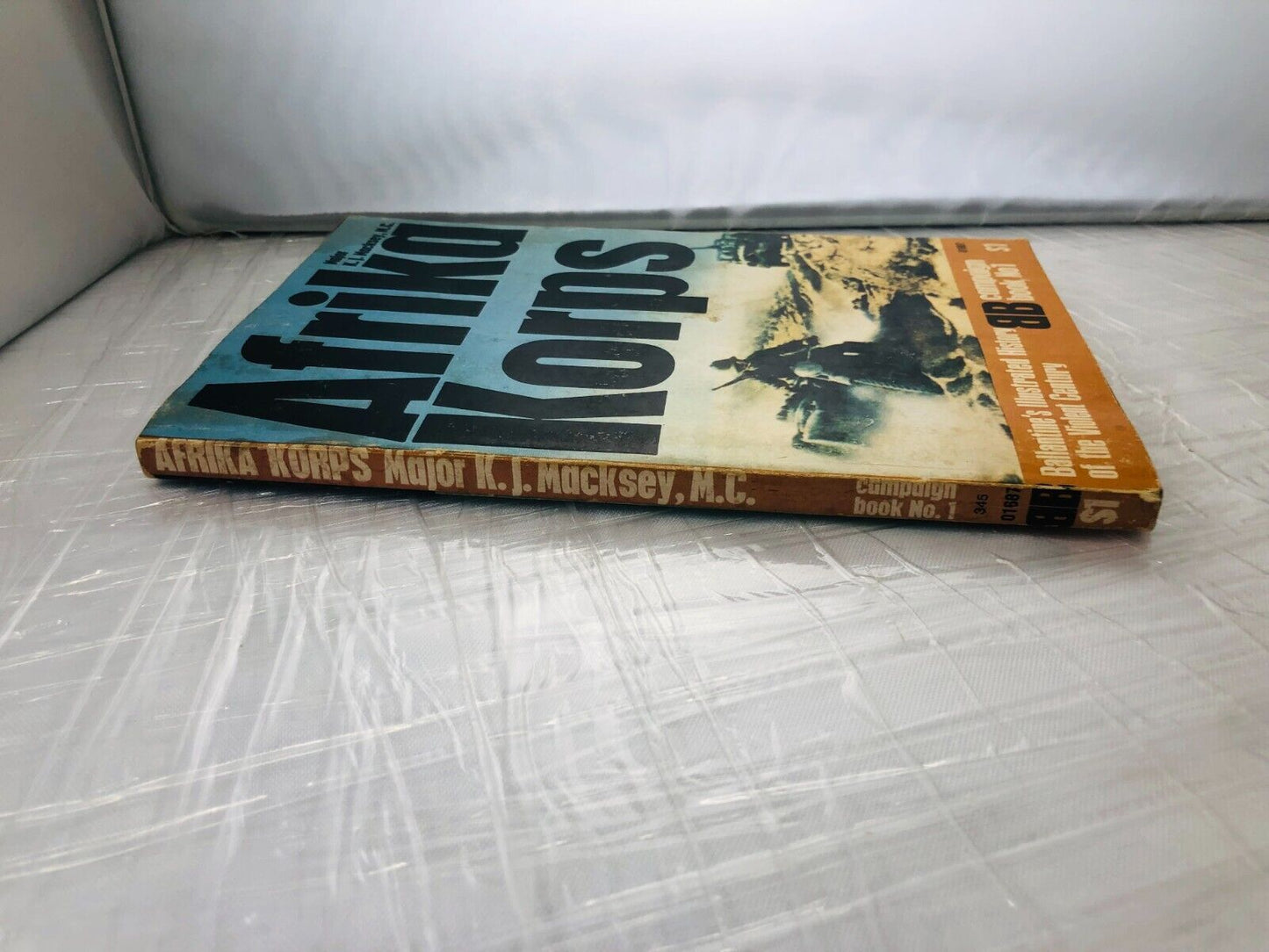 Afrika Korps by Major K. J. Macksey, M.C., Paperback, first ed. 2nd print 1972