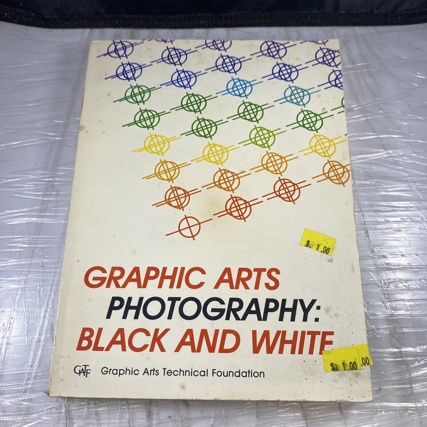 Graphic Arts Photography Black And White Vintage 80s Textbook
